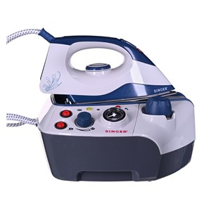 SINGER SHG6201 steam ironing station 850 W 1.2 L Stainless Steel soleplate Black, Blue, Grey
