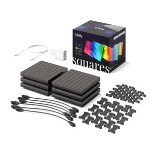SMART BLOCKS TWINKLY SQUARES COMBO PACK 6 BLOCKS (1 MASTER + 5 EXTENSION) X 64 PIXELS RGB