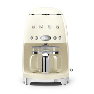 Smeg 50's Style Drip Filter Coffee Machine DCF02CREU Cream
