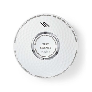 Smoke and carbon monoxide detector Nedis DTCTCS10WT
