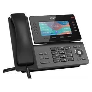 Snom D862 IP phone Black LCD