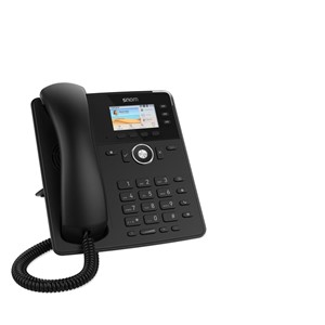 Snom Tischtelefon D717 IP phone Black 3 lines TFT