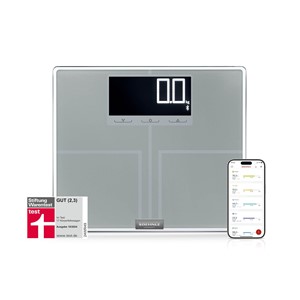 Soehnle Shape Sense Connect 200 Rectangle Silver Electronic personal scale