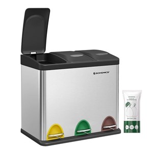 SONGMICS 24L Waste Separation Bin, LTB24L