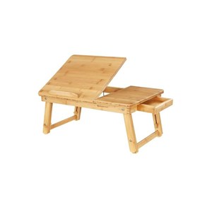 SONGMICS Adjustable Bamboo Laptop Table LLD01N