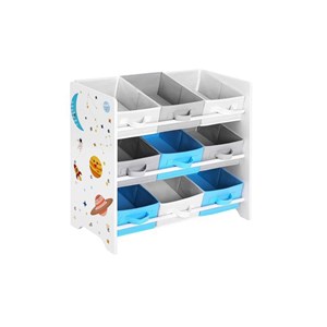 SONGMICS children's shelf for storing toys and books, GKR33WT