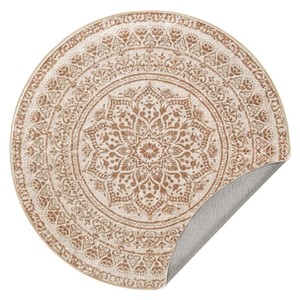 SONGMICS HOME Round Rug, 120 cm