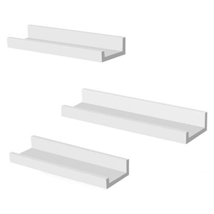 SONGMICS set of 3 floating shelves
