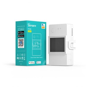SONOFF POWR316D smart switch, digital consumption meter with LCD, compatible with Alexa /Google Home, 1