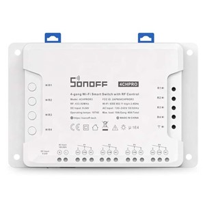 SONOFF Smart Wall Switch Wi-Fi 4-Channel 4CHPROR3