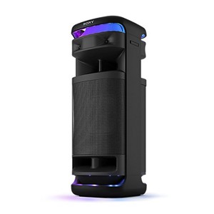 Sony ULT TOWER 10 - Ultimate Bluetooth Party Speaker with ULT POWER SOUND, Ultimate Deep BASS, X-Balanced Speakers, 360 LED Lighting, Party Features, Wireless Mic, Portable, Castor Wheels - Black