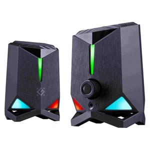 Speakers Defender Rocket 2.0 6w LED USB, black