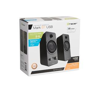 Speakers Tracer 2.0 Mark USB Bluetooth 12W TRAGLO46370 2