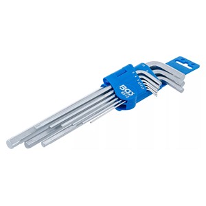 BGS Specijalni Set kutnih steznih ključeva | unutarnji šesterokut 1,5 - 10 mm | 9-dijelni