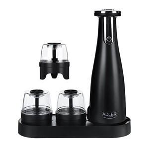 Spice mill set Adler AD 4449B Black