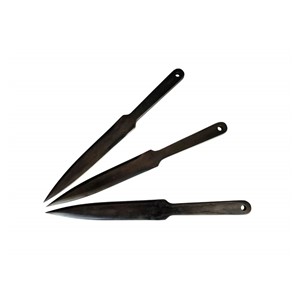 Sports throwing knives KAL22 LIDER 3pcs black