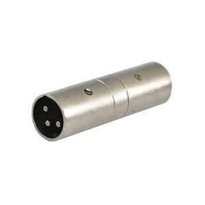 SSQ HA13 SS-1853 Adapter XLR male - XLR male Chrome