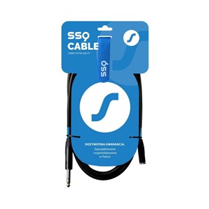 SSQ JSG5 - Cable Jack Stereo 3,5 mm - Jack stereo 6,3 mm, 5 m
