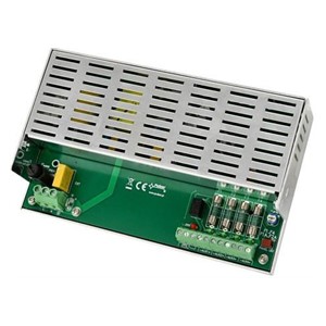 STABILIZED SWITCHED-MODE POWER SUPPLY FOR 4 HD CAMERAS Pulsar HPSDC-12V4X1A 12V /4A /4×1A /TOPIC