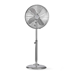 Standing Fan Nedis 50W Chrome