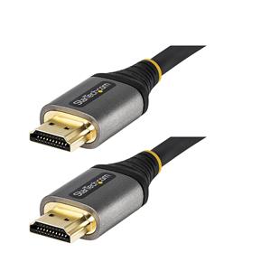 StarTech.com 16ft (5m) HDMI 2.1 Cable 8K - Certified Ultra High Speed HDMI Cable 48Gbps - 8K 60Hz/4K 120Hz HDR10+ eARC - Ultra HD 8K HDMI Cable - Monitor/TV/Display - Flexible TPE Jacket