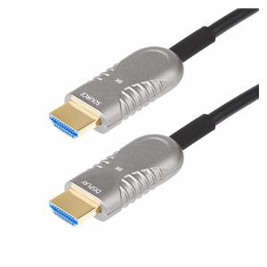 StarTech.com 30ft (9.1m) HDMI 2.1 Hybrid Active Optical Cable (AOC), CMP, Plenum Rated, 8K Ultra High Speed HDMI 2.1/2.0 Fiber Optic Cable, 48Gbps, 8K 60Hz/4K 120Hz, HDR10+/FRL/TMDS/eARC