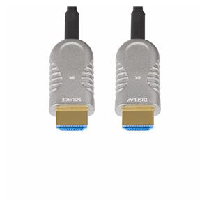 StarTech.com 30ft (9.1m) HDMI 2.1 Hybrid Active Optical Cable (AOC), CMP, Plenum Rated, 8K Ultra High Speed HDMI 2.1/2.0 Fiber Optic Cable, 48Gbps, 8K 60Hz/4K 120Hz, HDR10+/FRL/TMDS/eARC 5