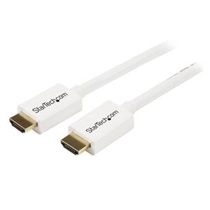 StarTech.com 5m / 16 ft CL3 Rated HDMI Cable w/ Ethernet - In Wall Rated Ultra HD HDMI Cable - 4K 30Hz UHD High Speed HDMI Cable - 10.2 Gbps - HDMI 1.4 Video/Display Cable - 30AWG, White 2