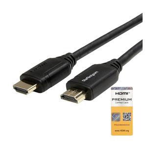 StarTech.com 6ft (2m) Premium Certified HDMI 2.0 Cable with Ethernet - Durable High Speed UHD 4K 60Hz HDR - Rugged M/M HDMI Cord with Aramid Fiber - TPE - Ultra HD Monitors, TVs & Displays 2