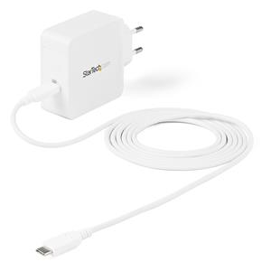 StarTech.com USB C Wall Charger - USB C Laptop Charger 60W PD - 6ft/2m Cable - Universal Compact Type C Power Adapter - Dell XPS/Lenovo X1 Carbon/HP EliteBook/MacBook - USB IF/CE Certified 2