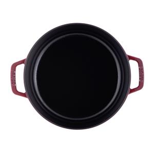 STAUB deep cast iron skillet 40511-475-0 -24cm 5