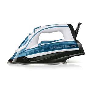 Steam iron Black+Decker BXIR2402E (2400W; white)