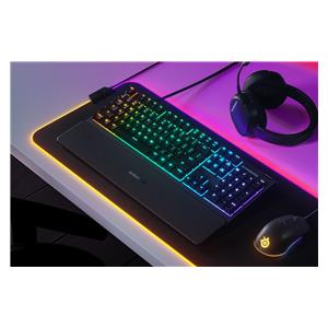 SteelSeries Apex 3 Gaming Keyboard, NOR Layout, Wired, Black SteelSeries | Apex 3 | Gaming keyboard | RGB LED light | NORD | Wired | Black 4