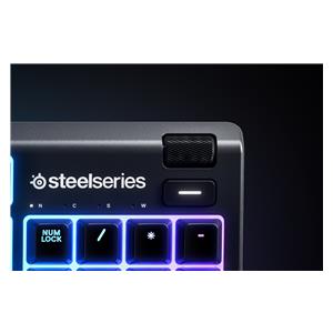 SteelSeries Apex 3 Gaming Keyboard, NOR Layout, Wired, Black SteelSeries | Apex 3 | Gaming keyboard | RGB LED light | NORD | Wired | Black 7