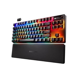 Steelseries APEX PRO TKL WIRELESS GEN 3 keyboard Gaming USB + RF Wireless + Bluetooth US English Black
