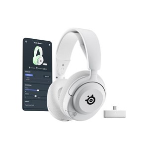 Steelseries Arctis Nova 5X Wireless Headset Head-band Gaming USB Type-C Bluetooth White
