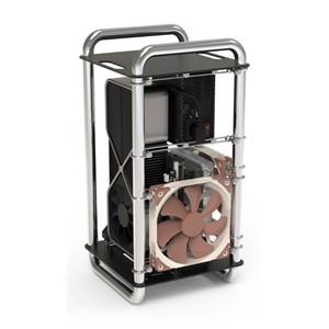 Streacom DA6 Vertical Open Frame ITX Case
