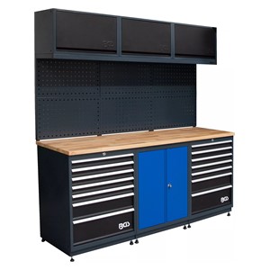 BGS Sustav zidniḫ ormara | početni paket | drvo | 3 modula