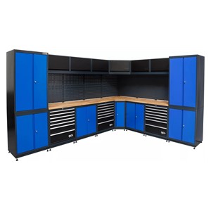 BGS Sustav zidniḫ ormara | radionica | drvo | 8 modula