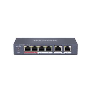 SWITCH POE HIKVISION DS-3E0106P-E/M 6-PORTOWY