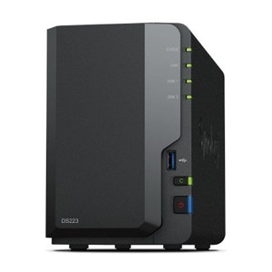 Synology DiskStation DS223 NAS /storage server Desktop Realtek RTD1619B 2 GB DDR4