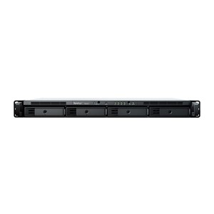 Synology RackStation RS422+ NAS /storage server Rack (1U) Ryzen Embedded R1600 2 GB DDR4 DSM Black