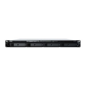 Synology RackStation RS822RP+ NAS /storage server Rack (1U) Ryzen Embedded V1500B 2 GB DDR4 0 TB DiskStation Manager Grey