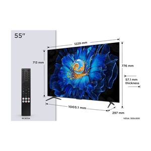 TCL C6KS 55C6KS TV 139.7 cm (55) 4K Ultra HD Smart TV Wi-Fi Metallic