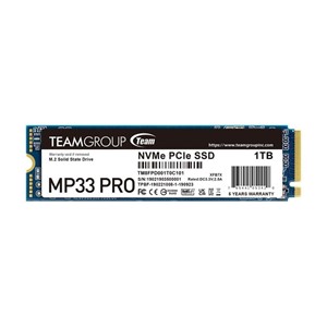 Team Group MP33 Pro NVMe SSD, PCIe 3.0 M.2 Type 2280 - 1 TB