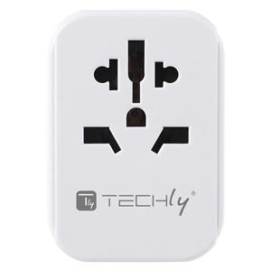 Techly I-TRAVEL-09TYWH mobile device charger White 3