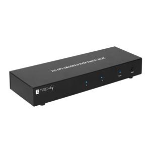 Techly IDATA DP-KVM2 KVM switch Black 4