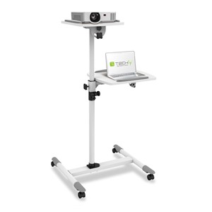 Techly Universal Trolley for Notebook /Projector, White ICA-TB TPM-6