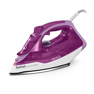 Tefal FV2836 Dry & Steam iron Ceramic soleplate 2400 W Purple, White