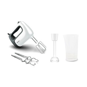 Tefal Prep'Mix+ HT4611 Hand mixer 500 W White